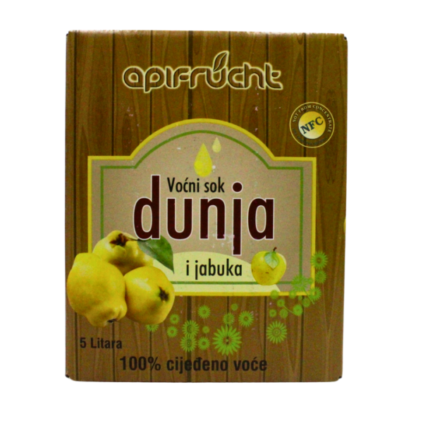 Sok voćni dunja i jabuka 5l