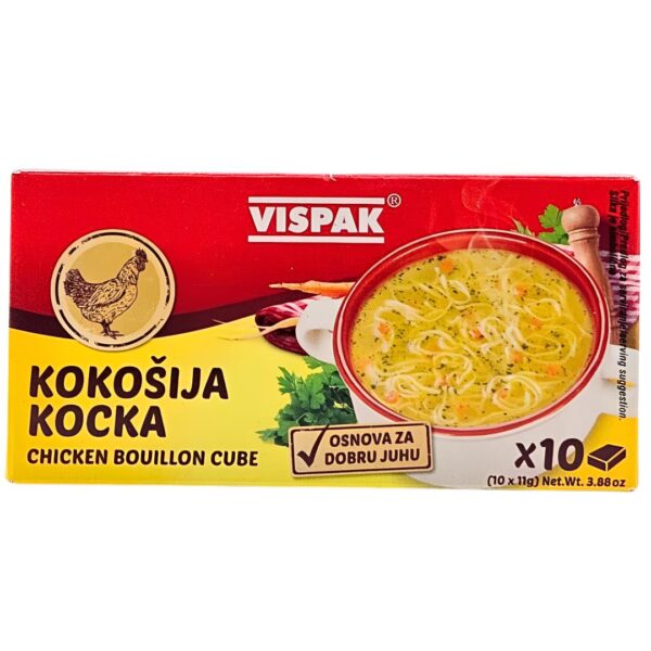 Kokošija kocka dodatak jelima 110 g Vispak